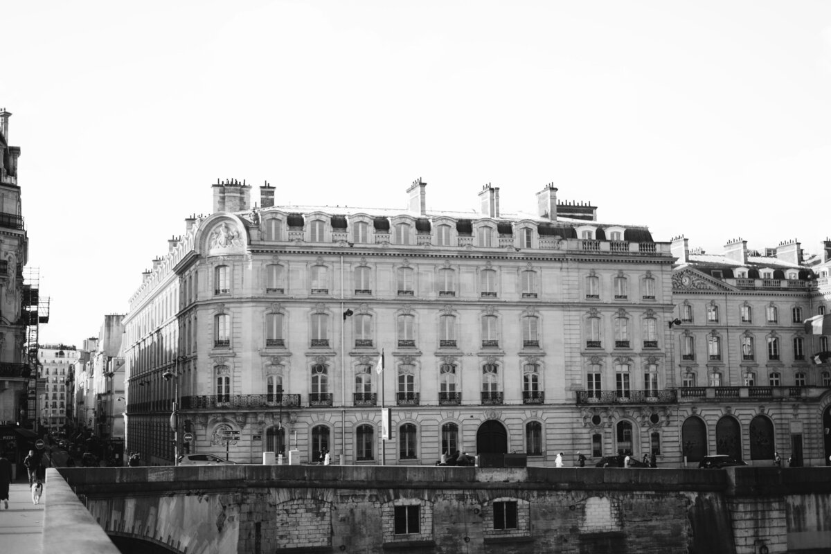 Building in black and white by christine grace photography
