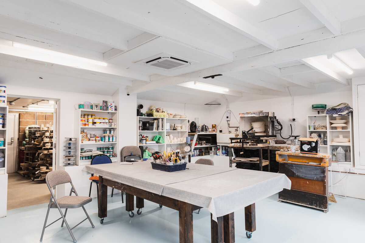 Industrial Lighting in shop space