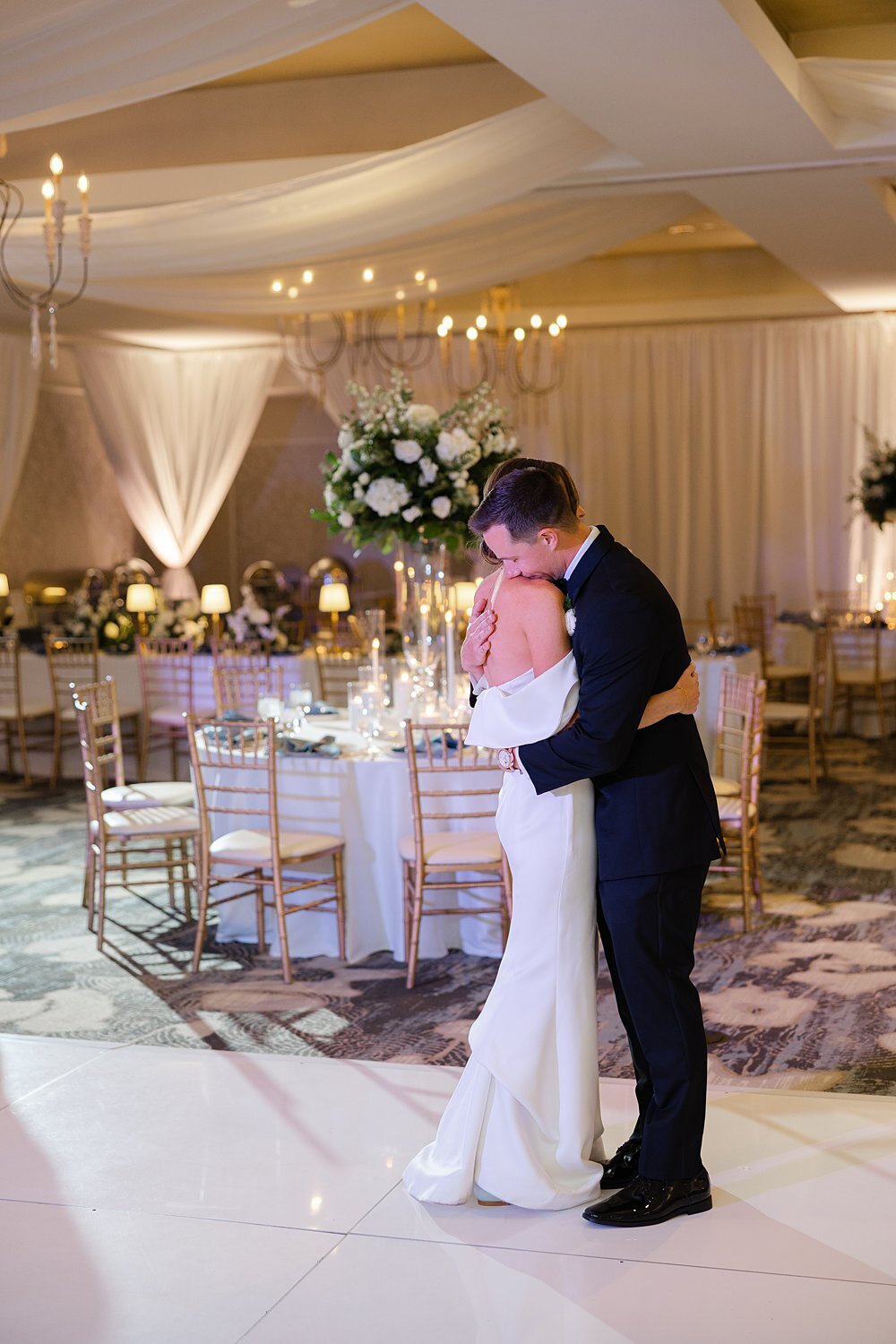Brittanie Raquel Events The Beaufort Hotel Wedding Ballroom Transformation Wedding_0032