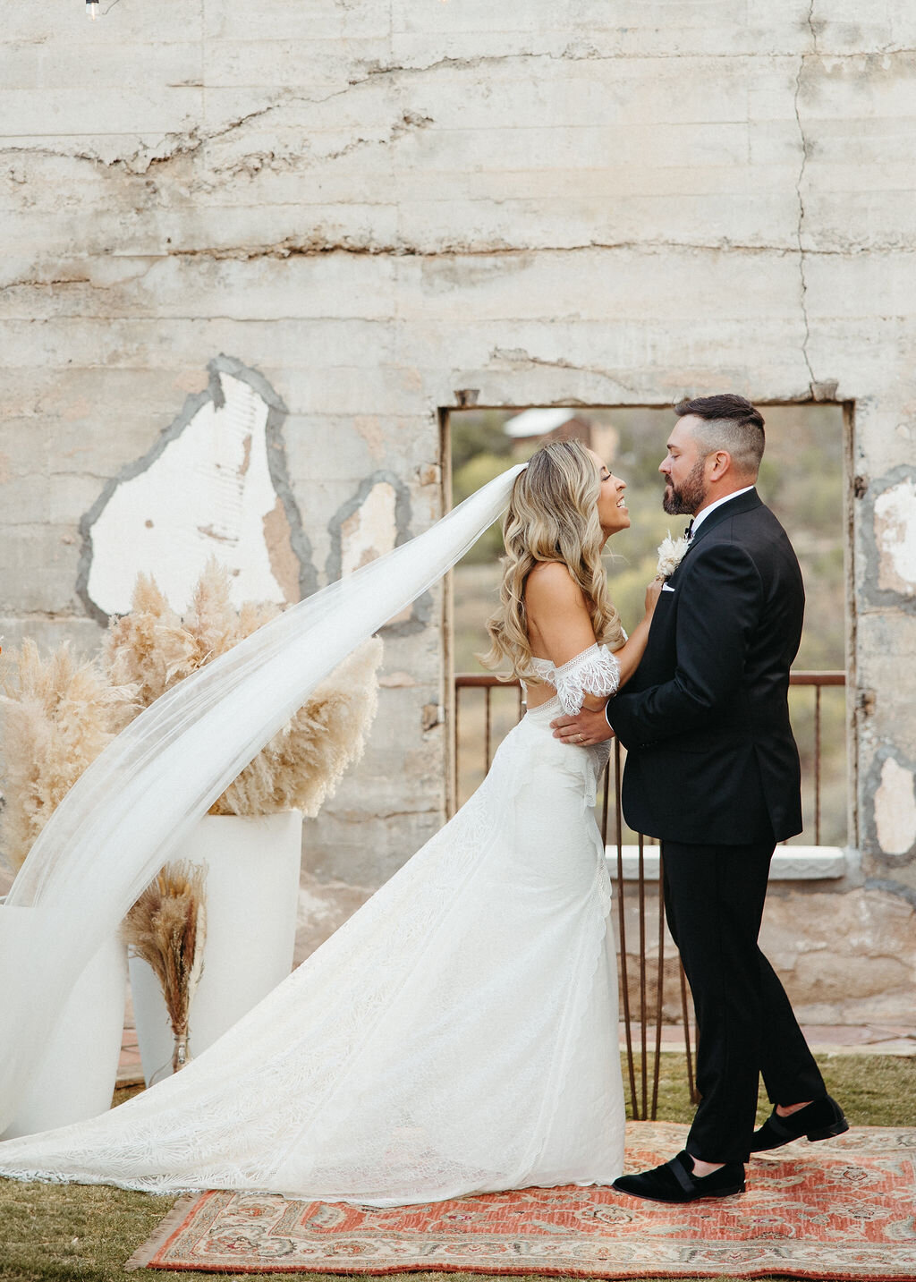 Romantic Jerome, Arizona wedding planned and styled by BTO Events
