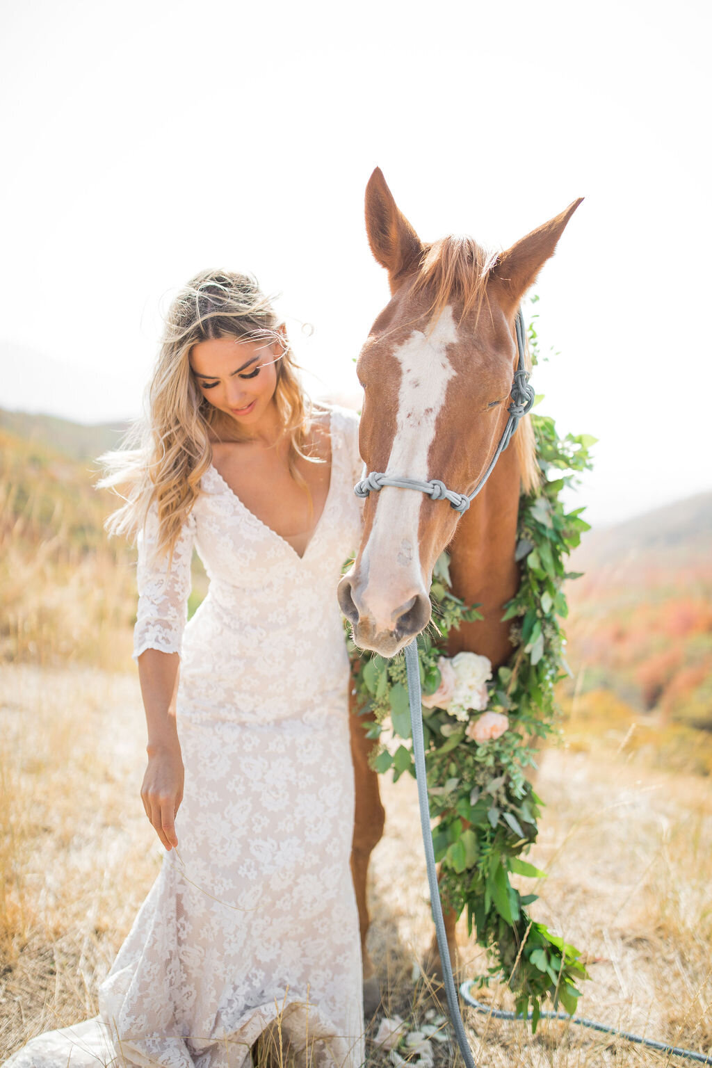 bride-with-horse
