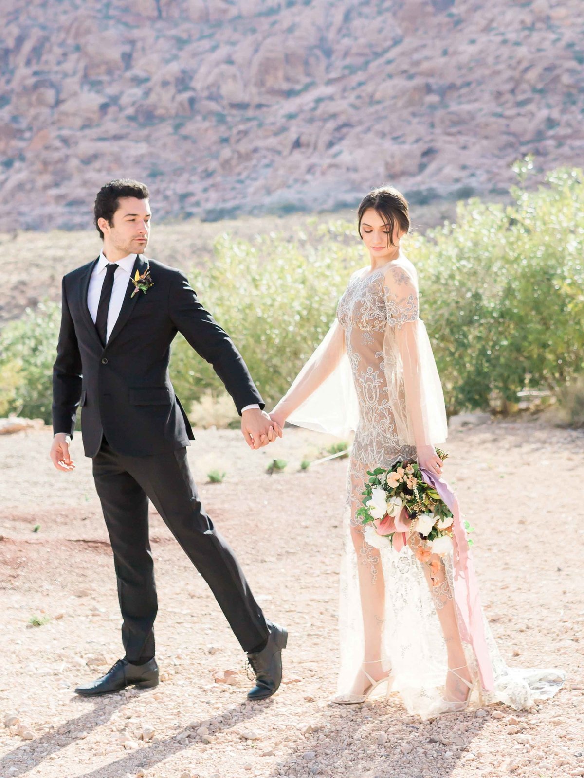 Editorial Wedding- Red Rock- Nevada-1