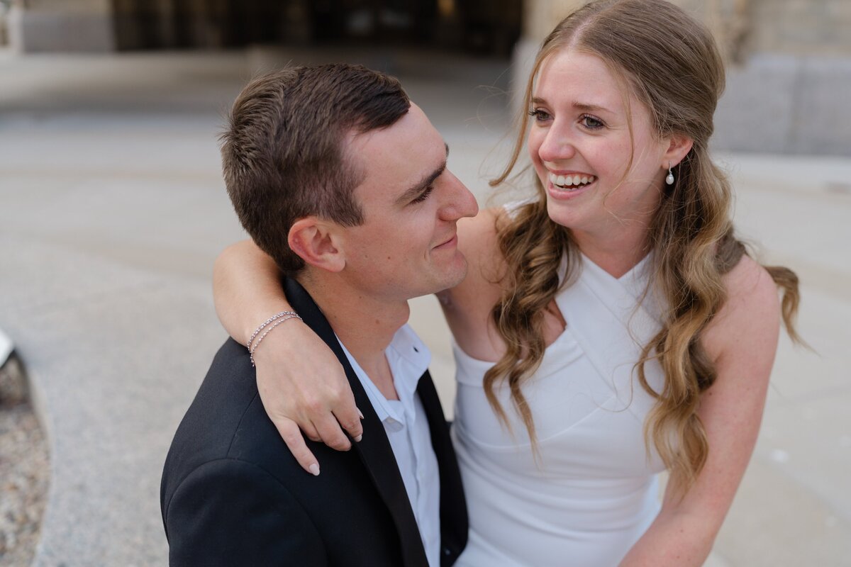 Downtown Milwaukee Elegant Engagement Session-17
