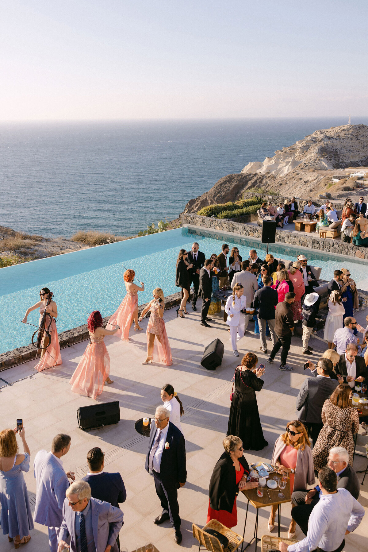 J&E | Glamorous Greece Wedding