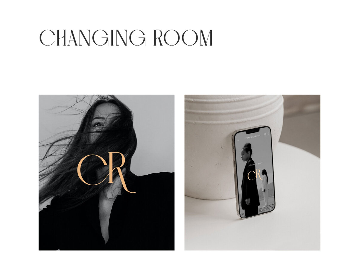 brand and web design fashion 