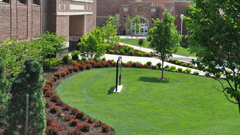 Commercial landscape company project in Kansas City