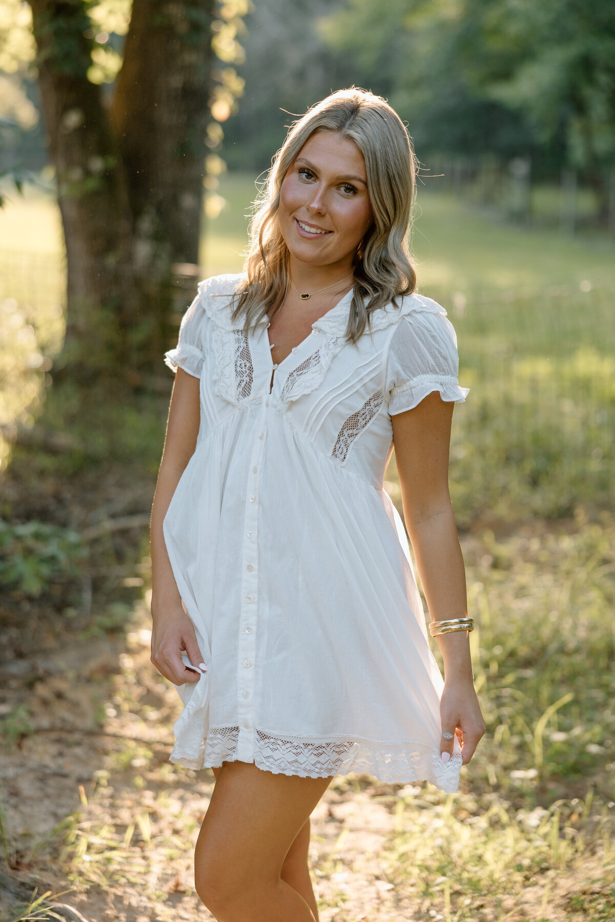 Senior photos on family property