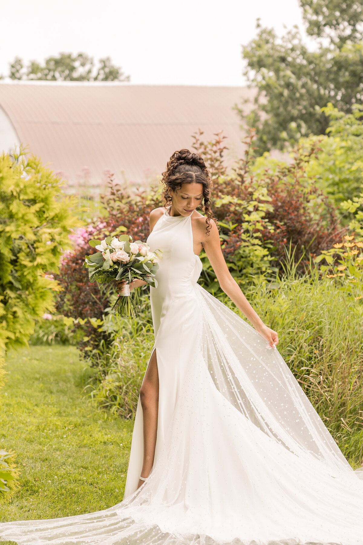 Bride wedding photo in Central MN