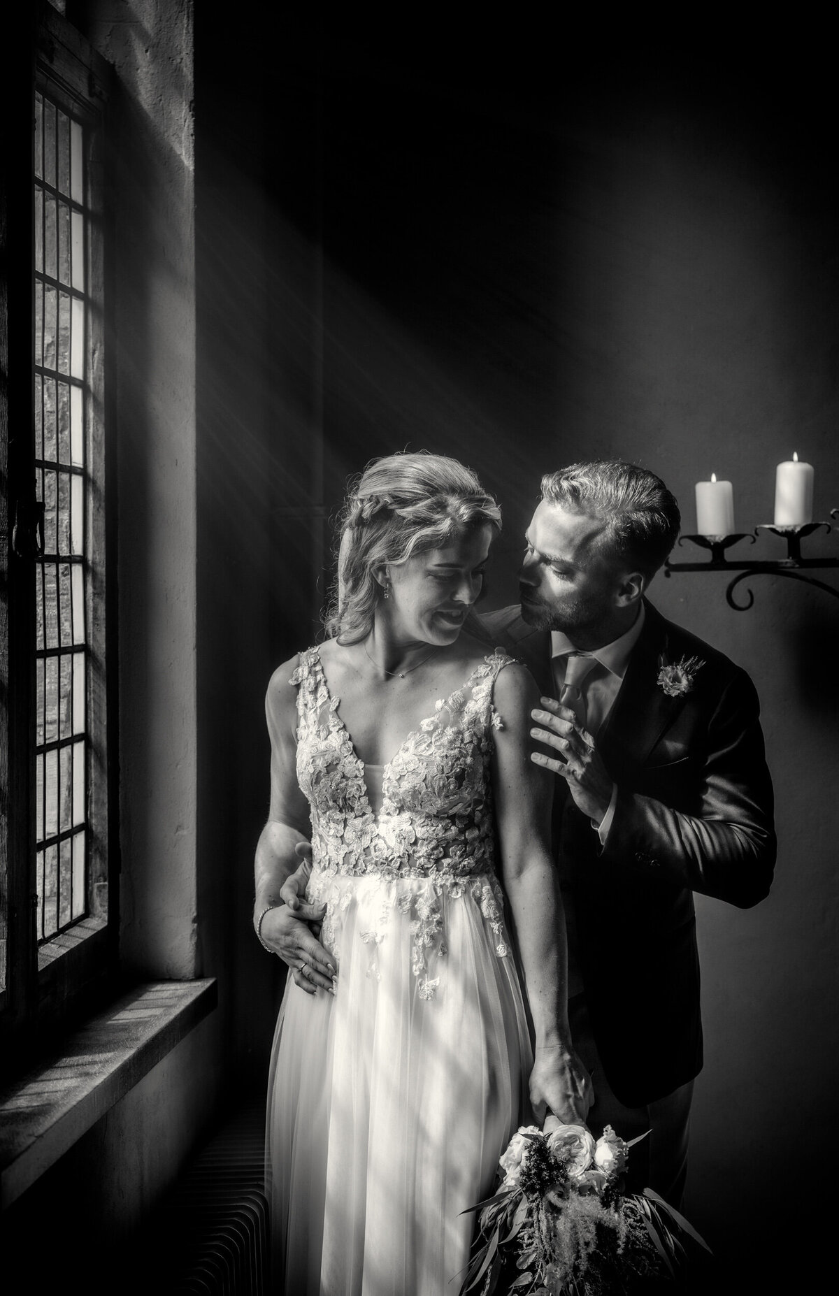 bruidsfotografie kasteel Dussen