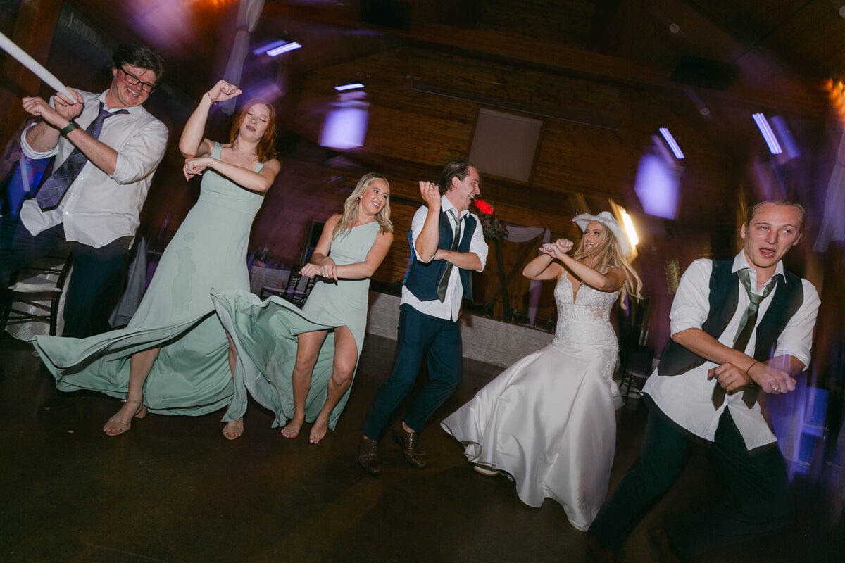 texas couple dancing at wedding reception
