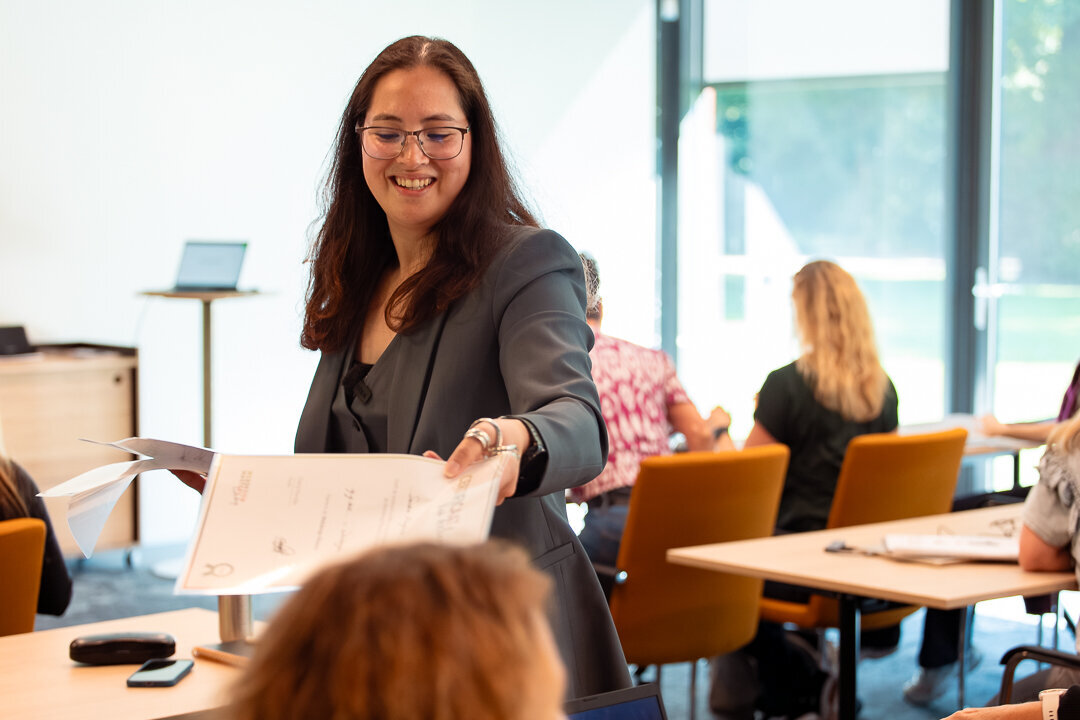 Videografie tijdens ondernemers livedag voor social media content