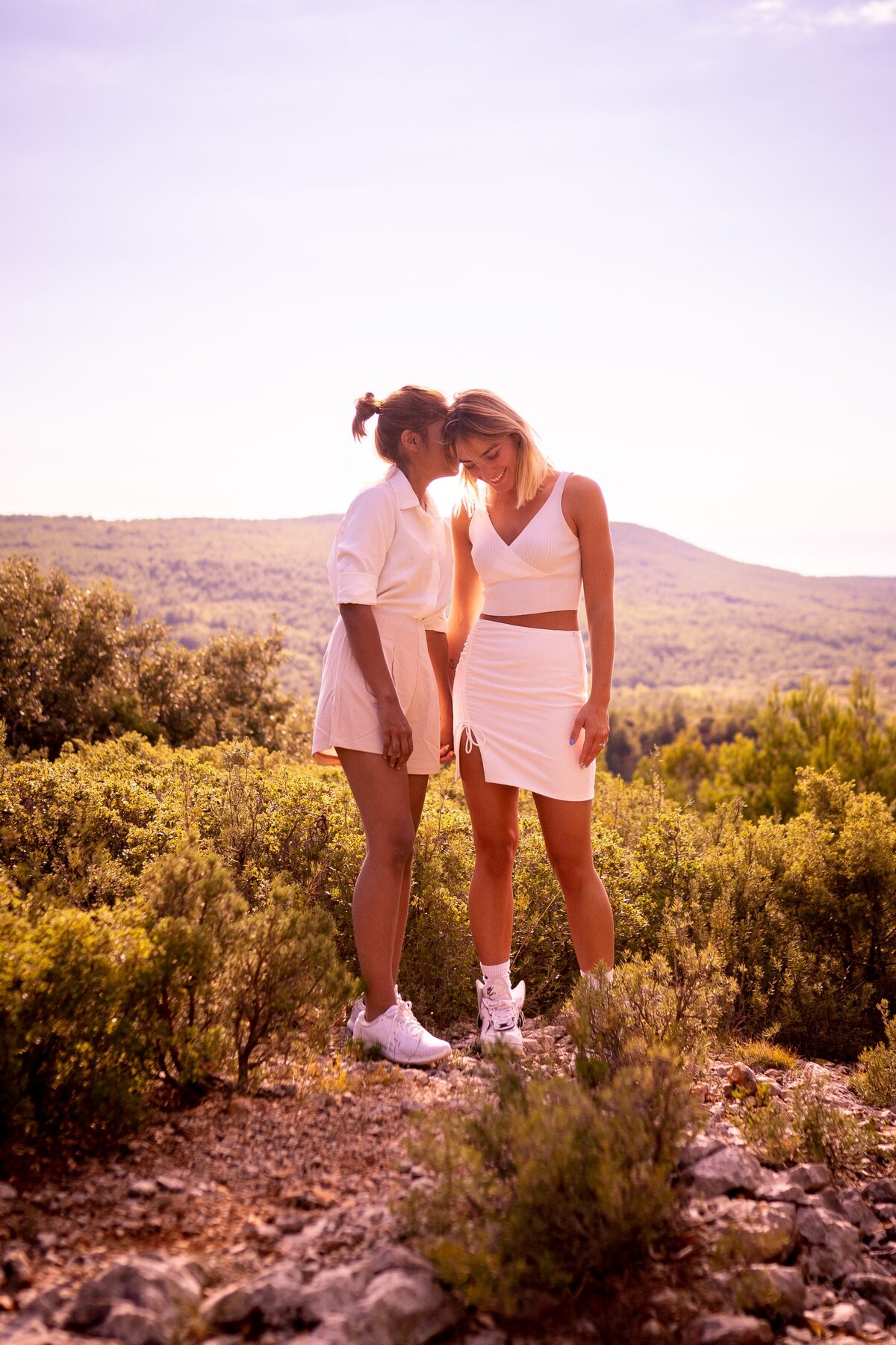 Provence Mont Sainte Victoire Engagement Shoot