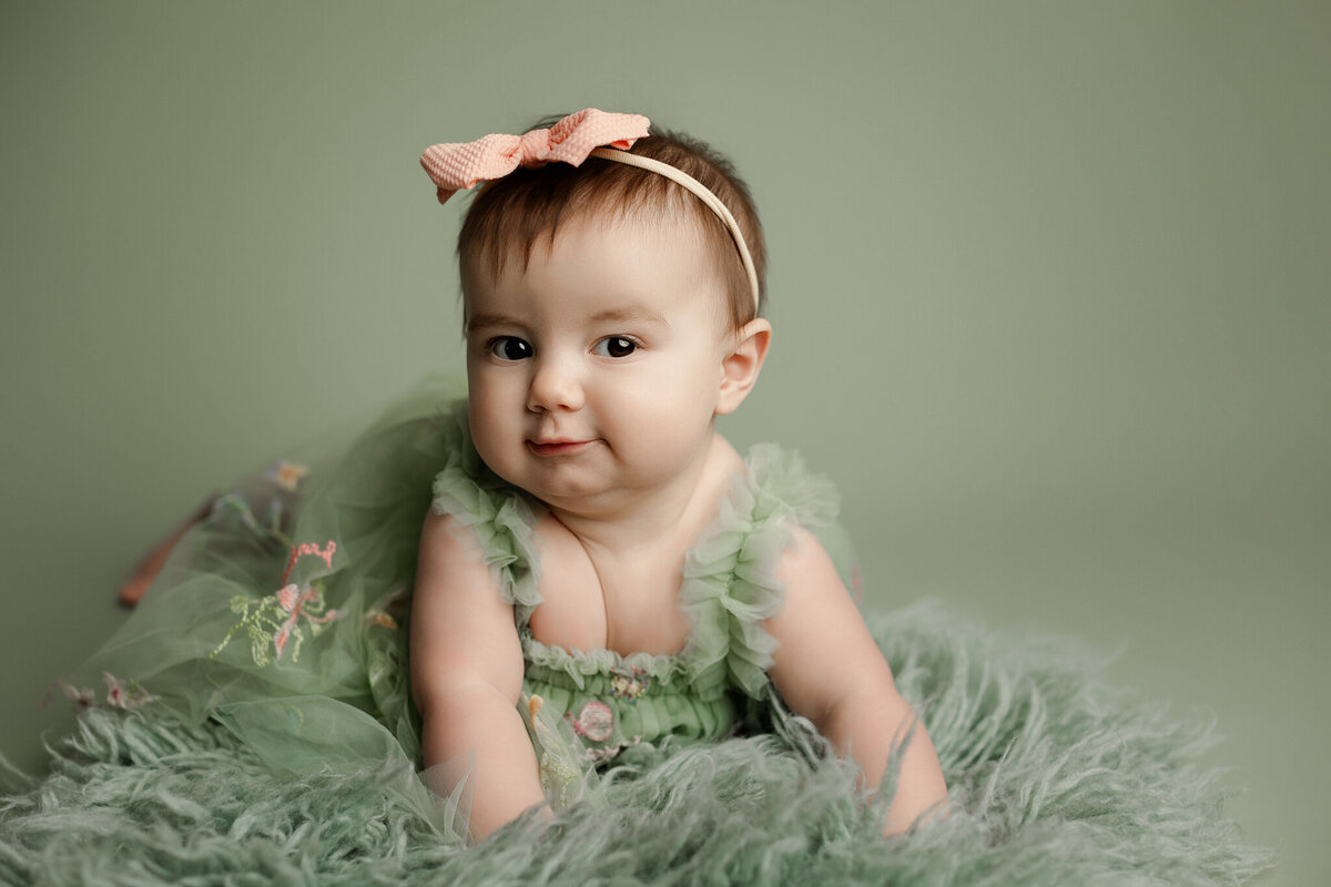 NW Arkansas baby photographer, milestone session near me, NW Arkansas baby portrait studio, professional baby photos