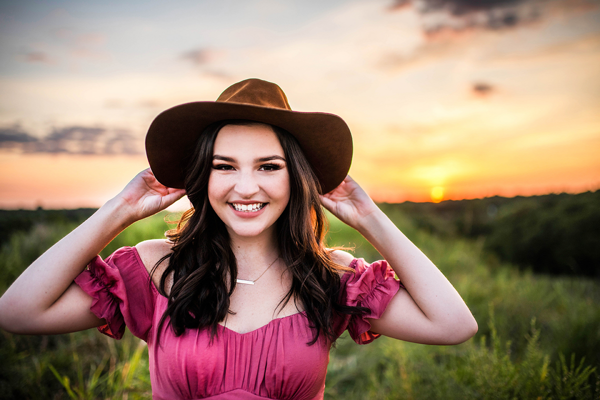 sunset senior portraits springfield missouri