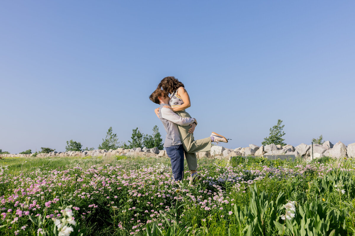 Northerly Island Engagement Session, Chicago & Miami Wedding Photographer