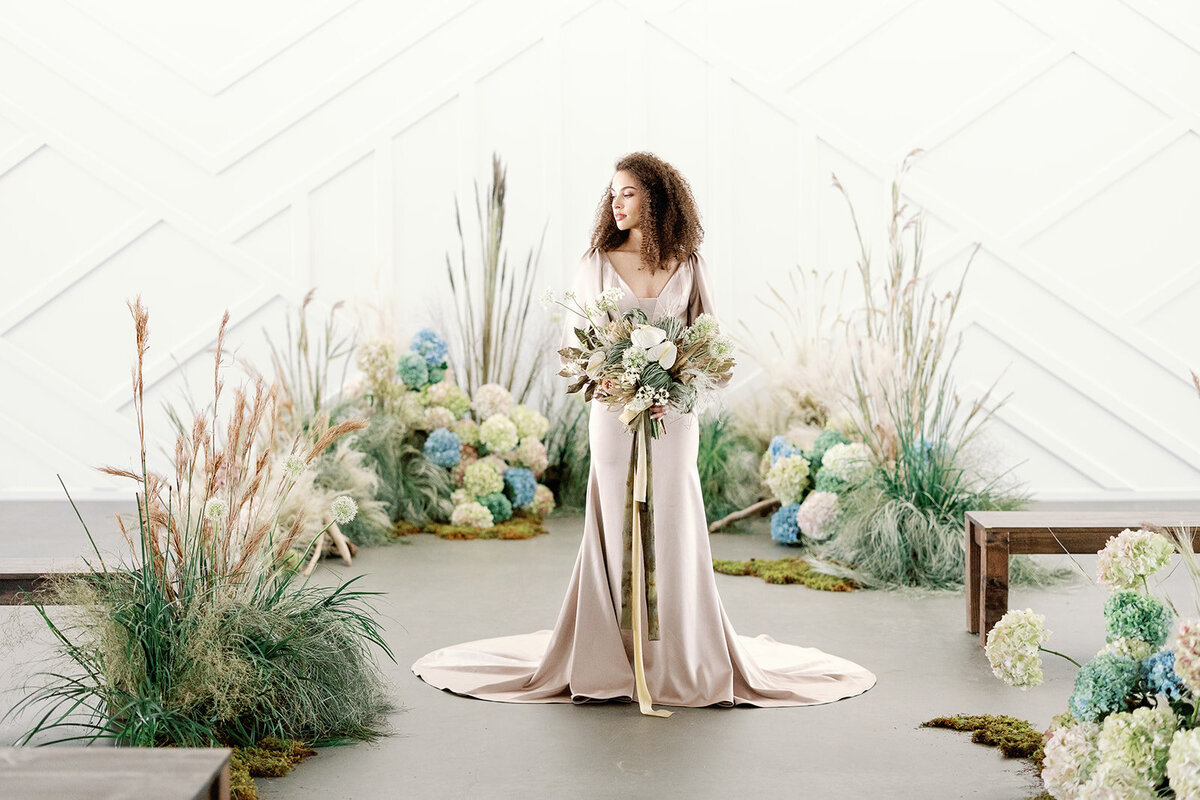 ground floral backdrop, organic, grass, studio fleurette