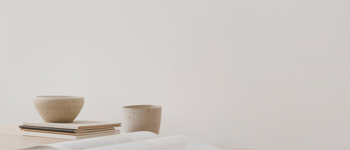 Stilleven Vazen en Boeken