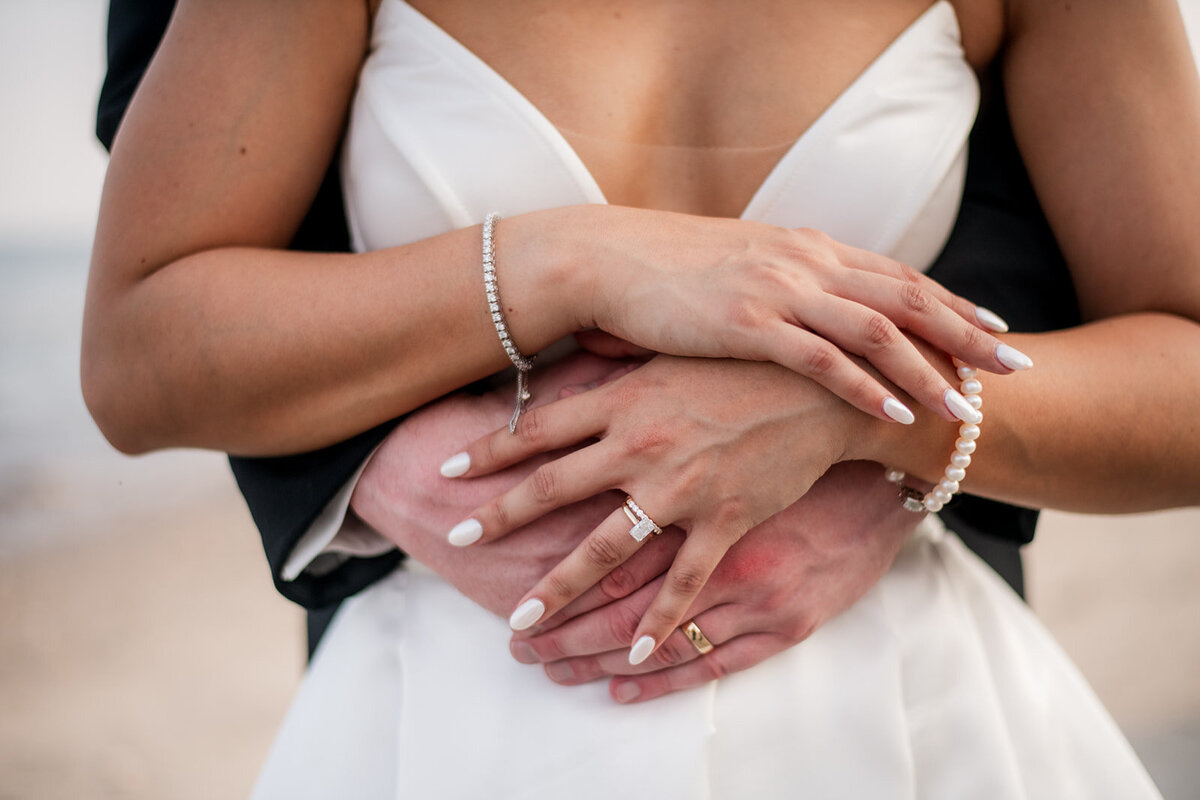 Tyde at Walnut Beach Romantic and Timeless Summer Wedding