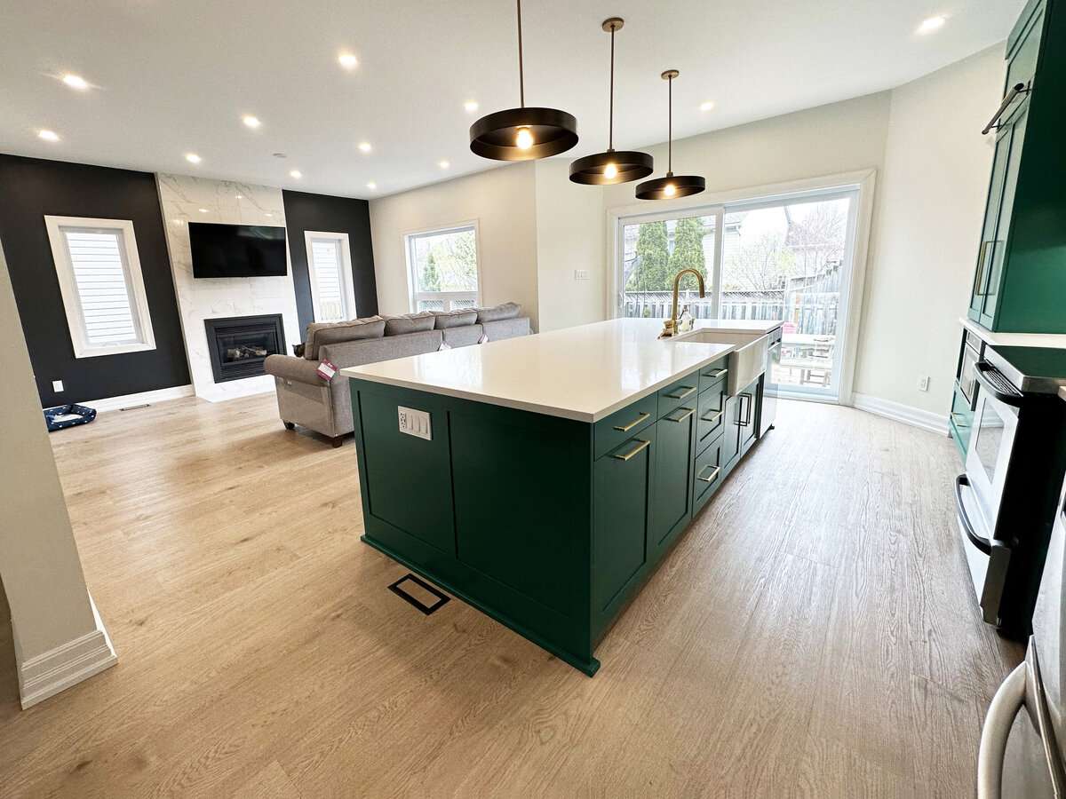 Emerald Green with Envy Kitchen Renovation Interior Design (4)