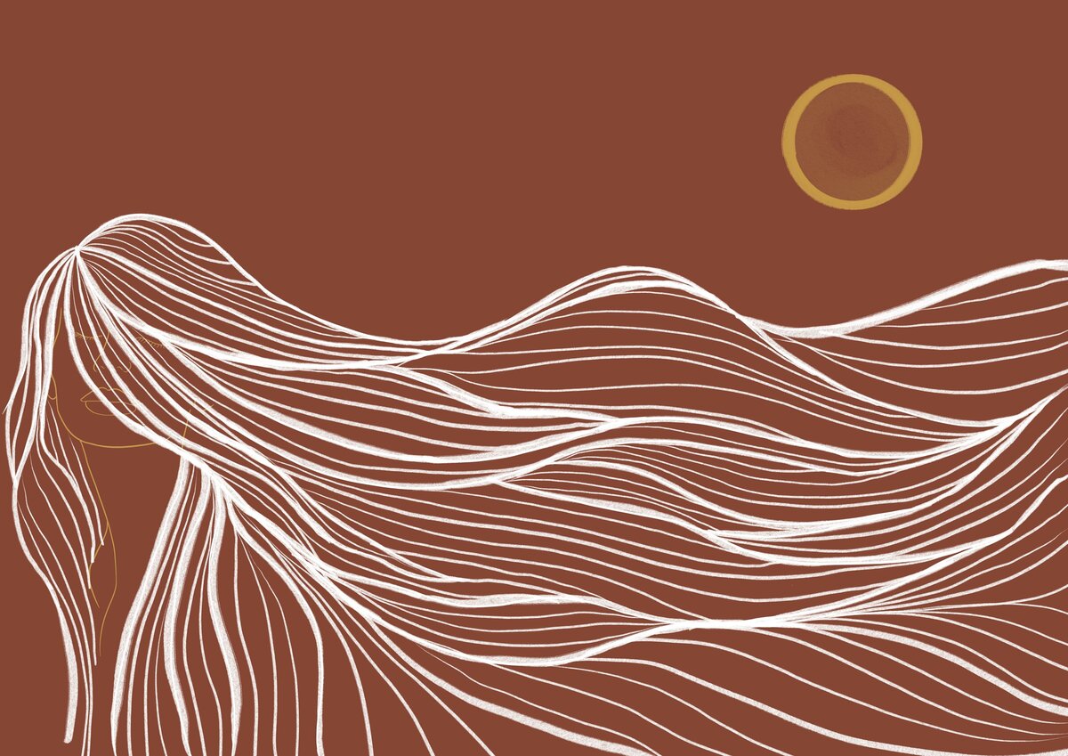 Zon_+_Landschap_Haar