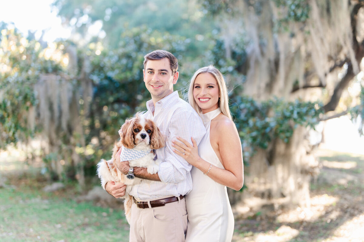 South Carolina Engagement Pictures in Murrells Inlet at Wachesaw -12
