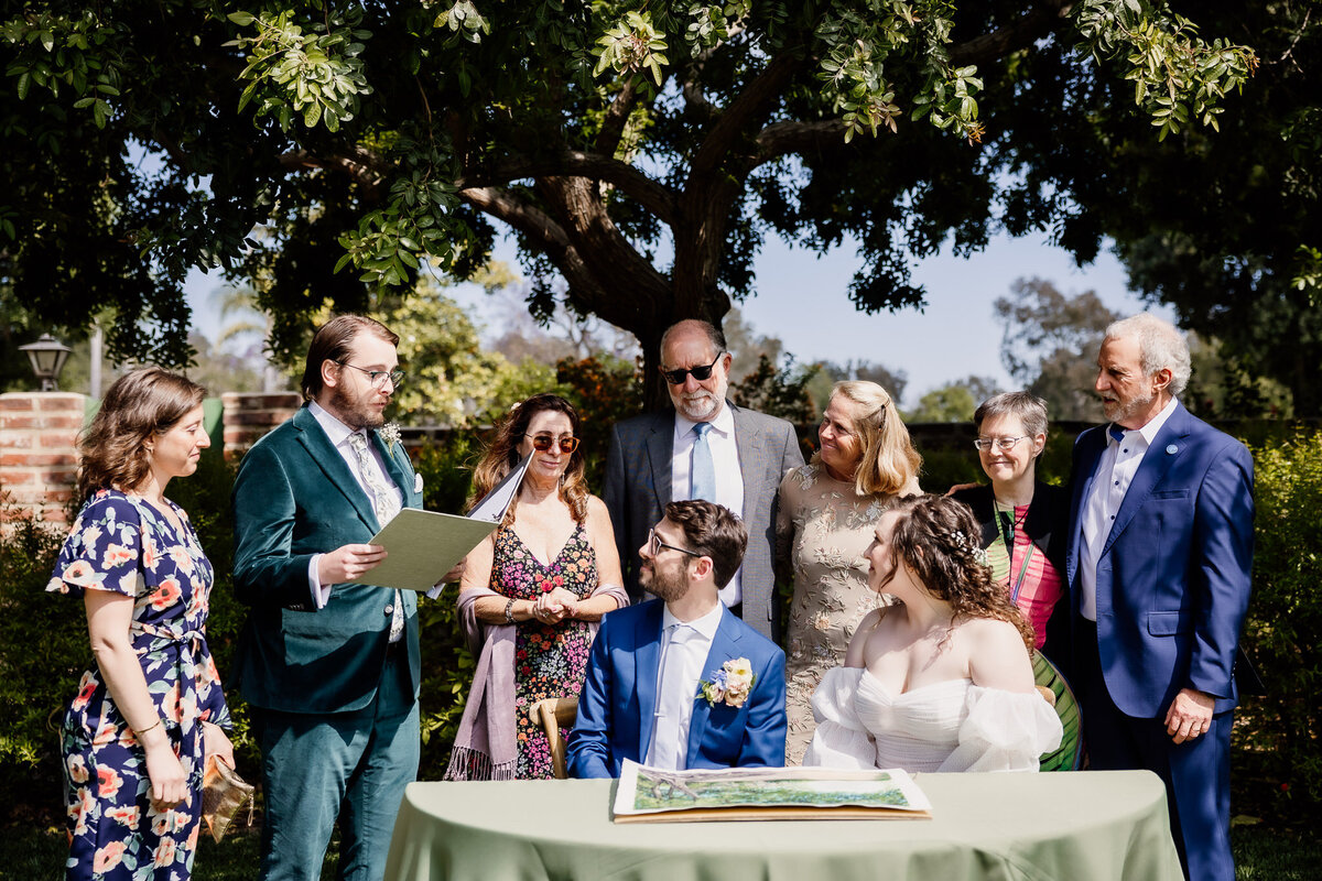 Archer Inspired Photography - Rachel and Alex Wedding - Rancho Los Cerritos Historic Site - Long Beach - Ketubah-3