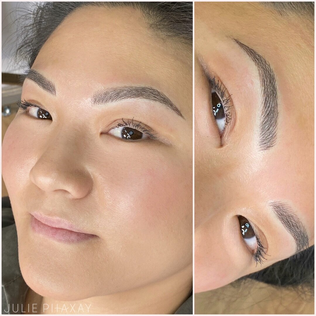 Microblading on Asian Eyebrows