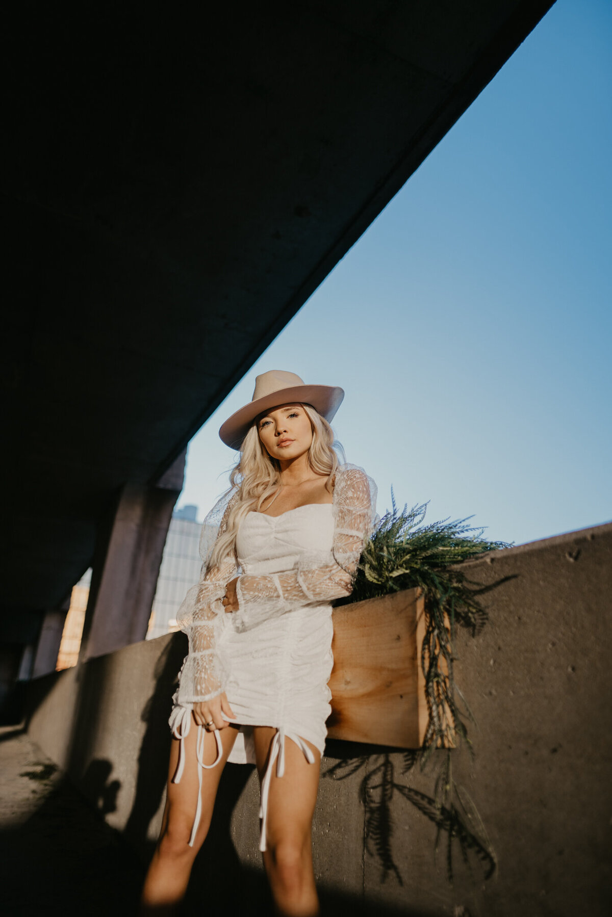 Model photoshoot in Chattanooga, Tennessee