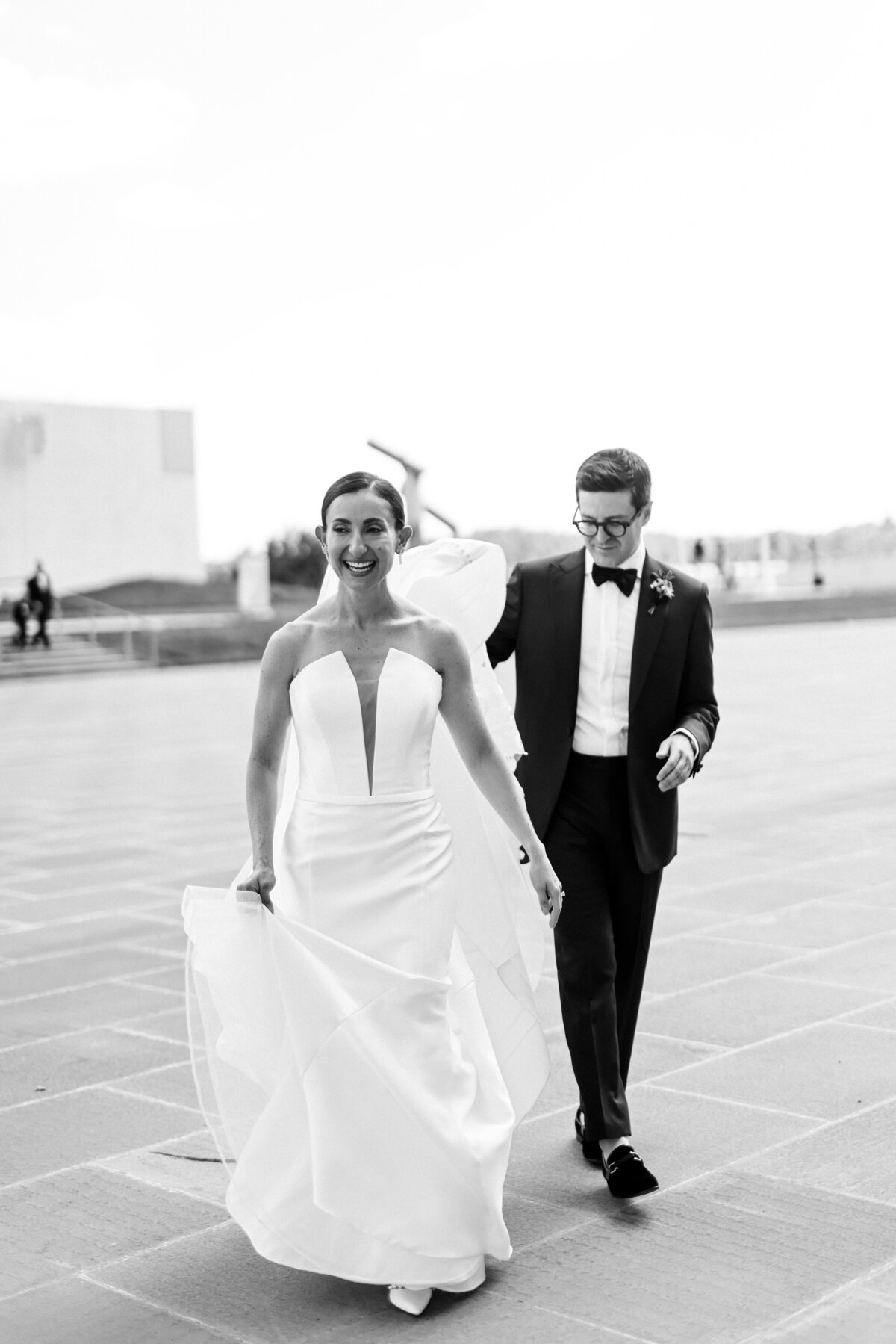 Editorial Wedding Portraits at the Kennedy Center in Washington 30