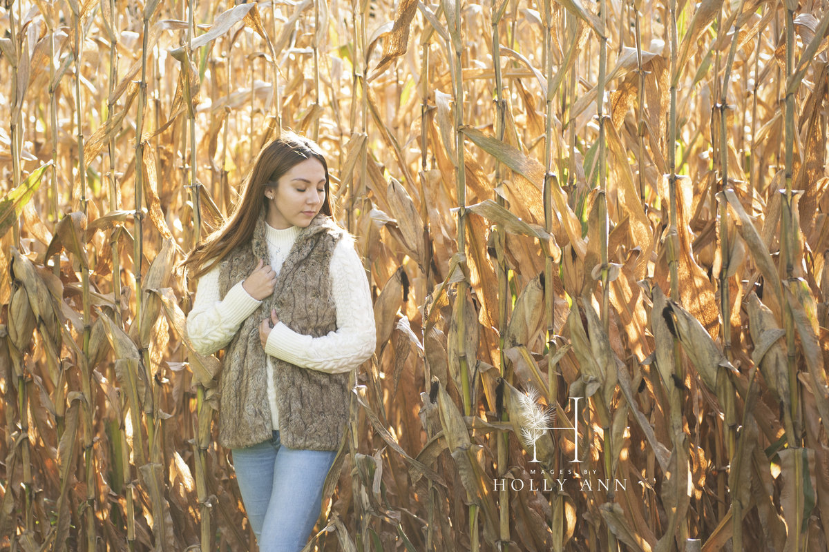 fall outdoor portrait session middleburgh ny