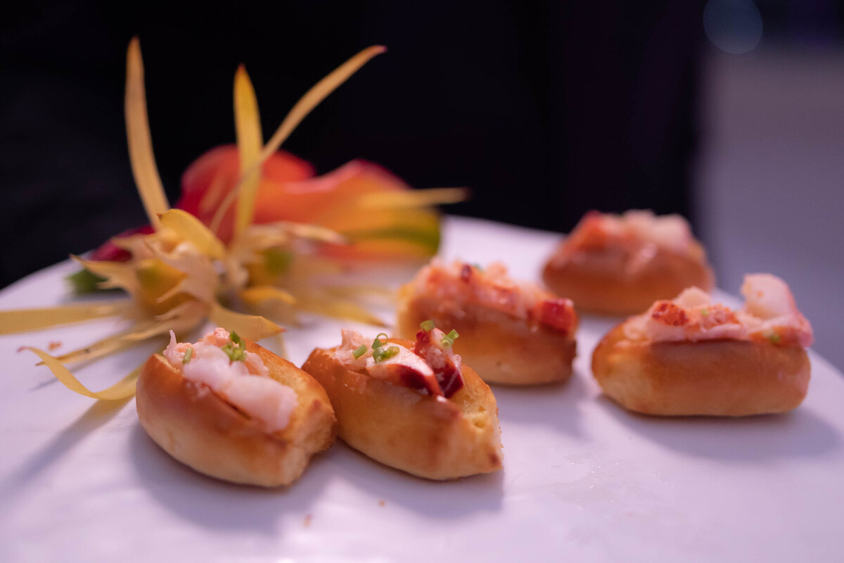 ct-catering-launch-party-lobster-passed-hors-doeuvres
