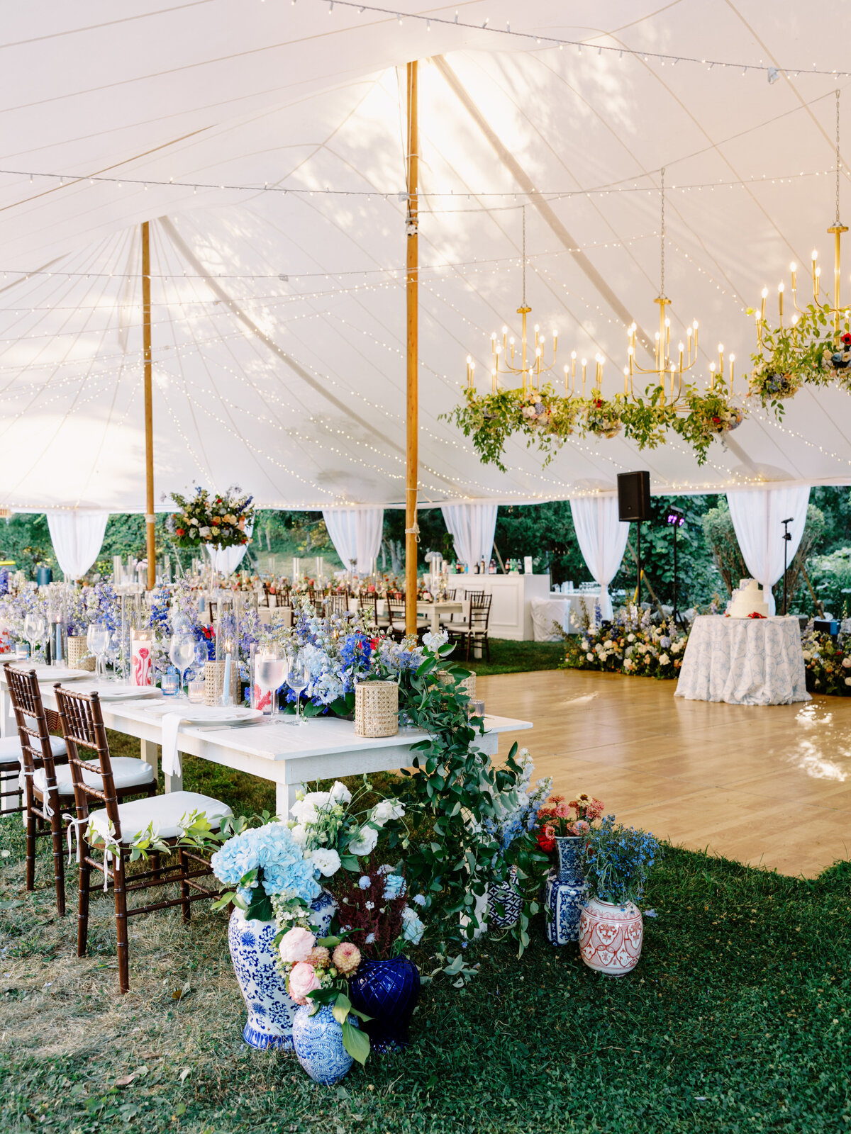 tent wedding dance floor