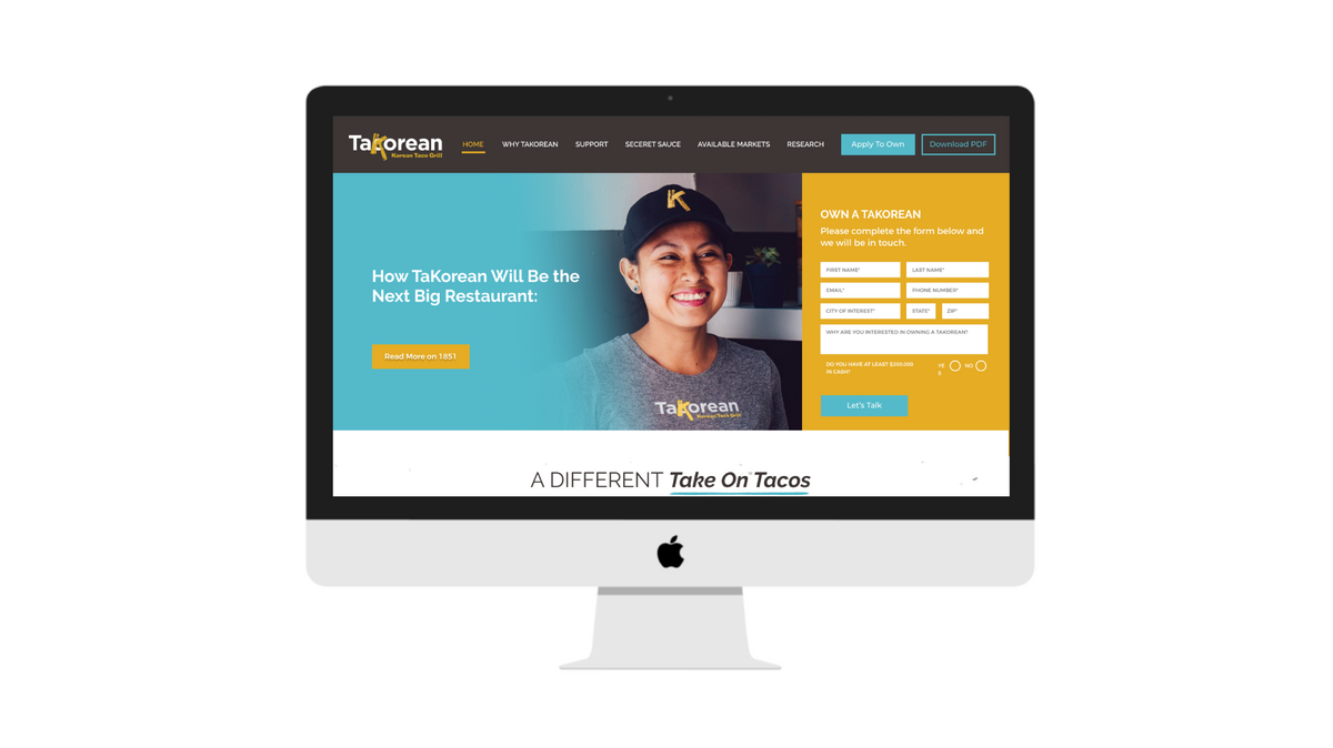 TaKorean Website