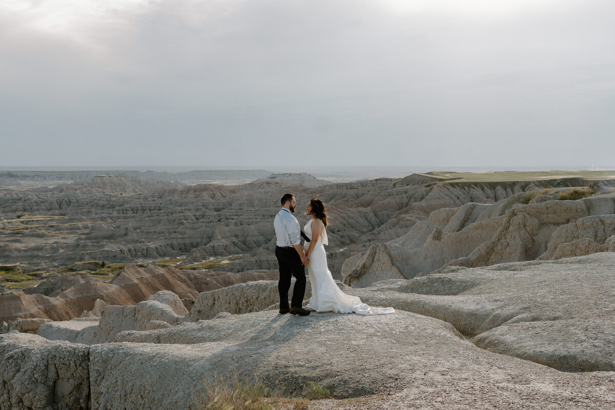 Badlands National Park Elopement Y+C-156