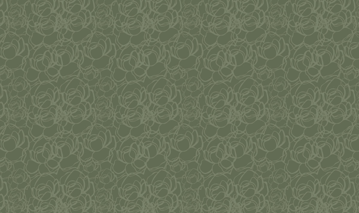 Deborah Michelle Photography Green Flower Brand Pattern