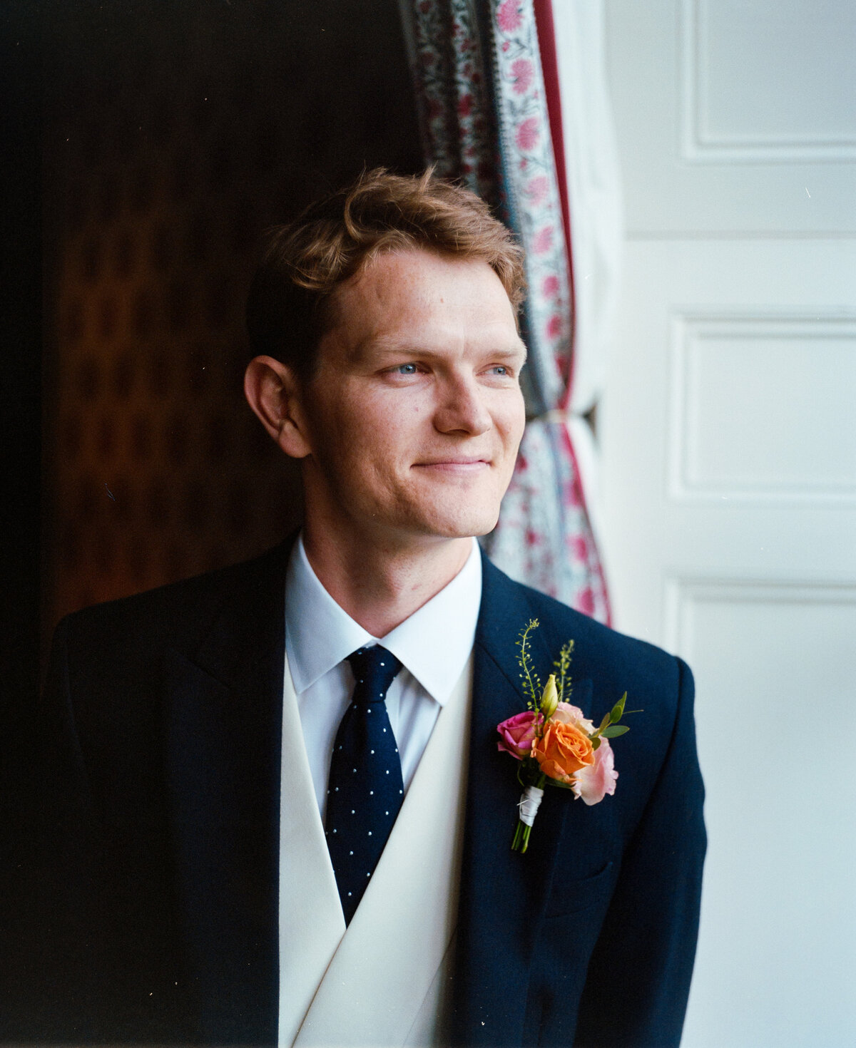 Groom portrait at Sezincote