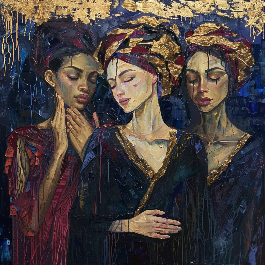 reigncongrejo_Oil_painting_of_three_women_of_different_nation_f6dc0497-71fe-427d-8ba6-05d7554bb2c1_0