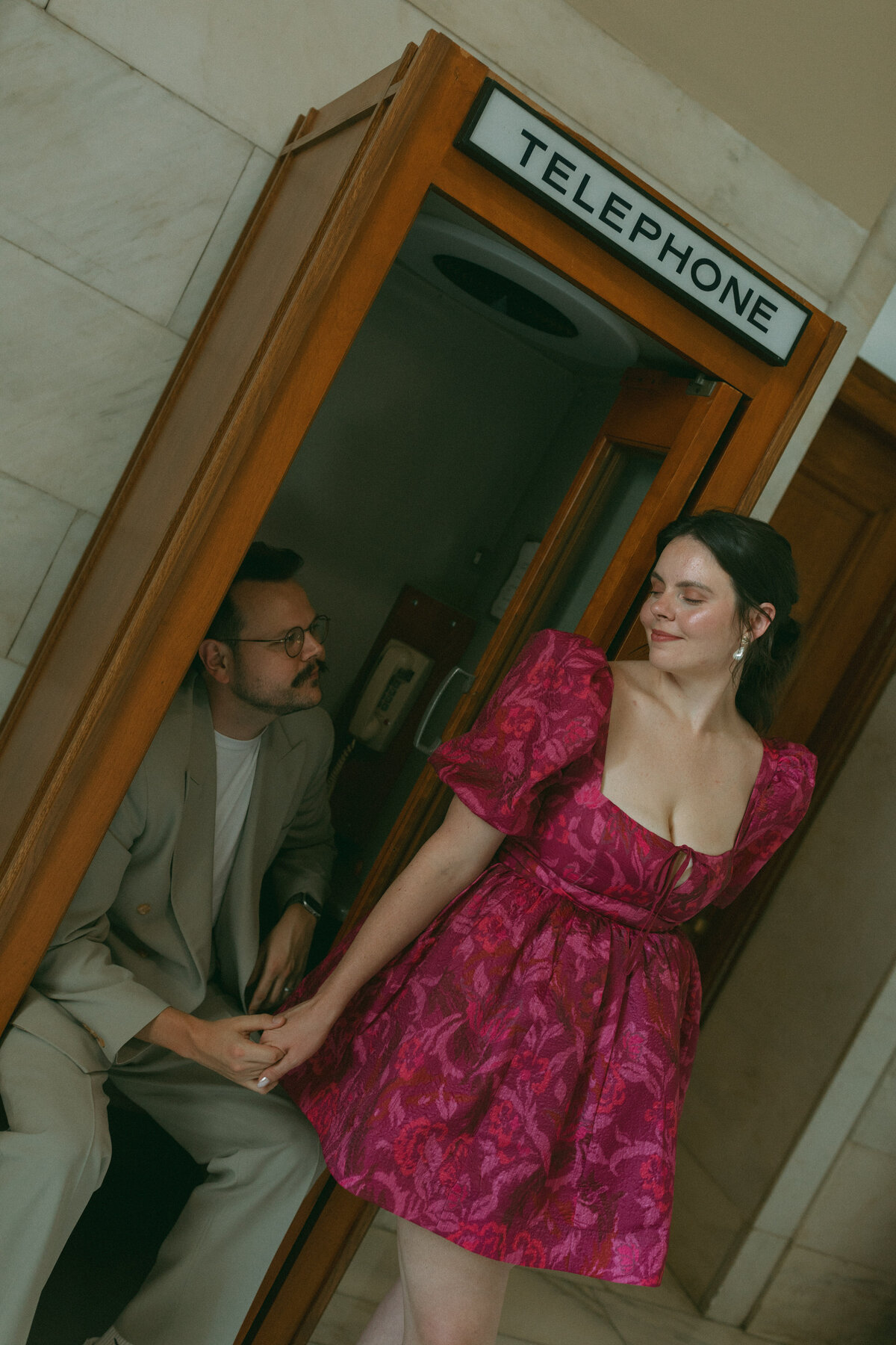 Arkansas state capital building editorial elopement photos