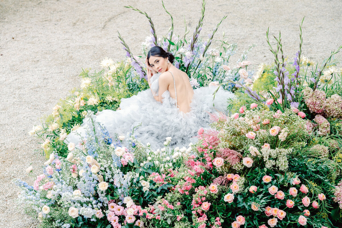 Bridal session at Château Bouffémont photographed by Lake Como Wedding photographer