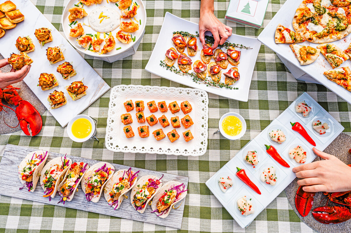 hands seafood buffet