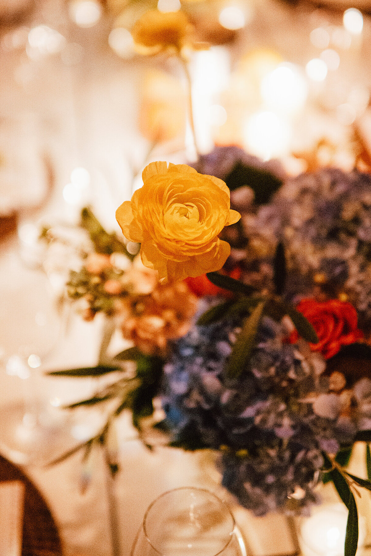 Flowers Table Setting