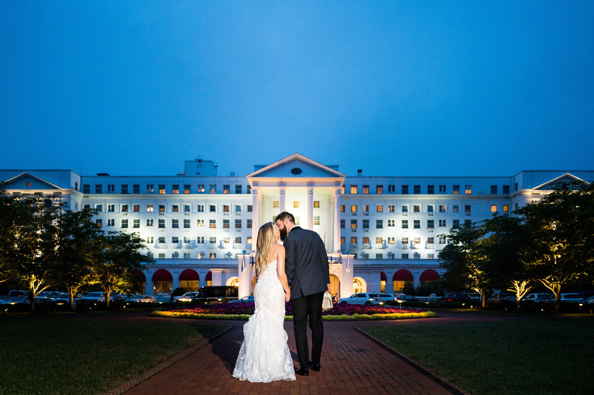 wedding photos from event at luxury greenbrier resort west virginia