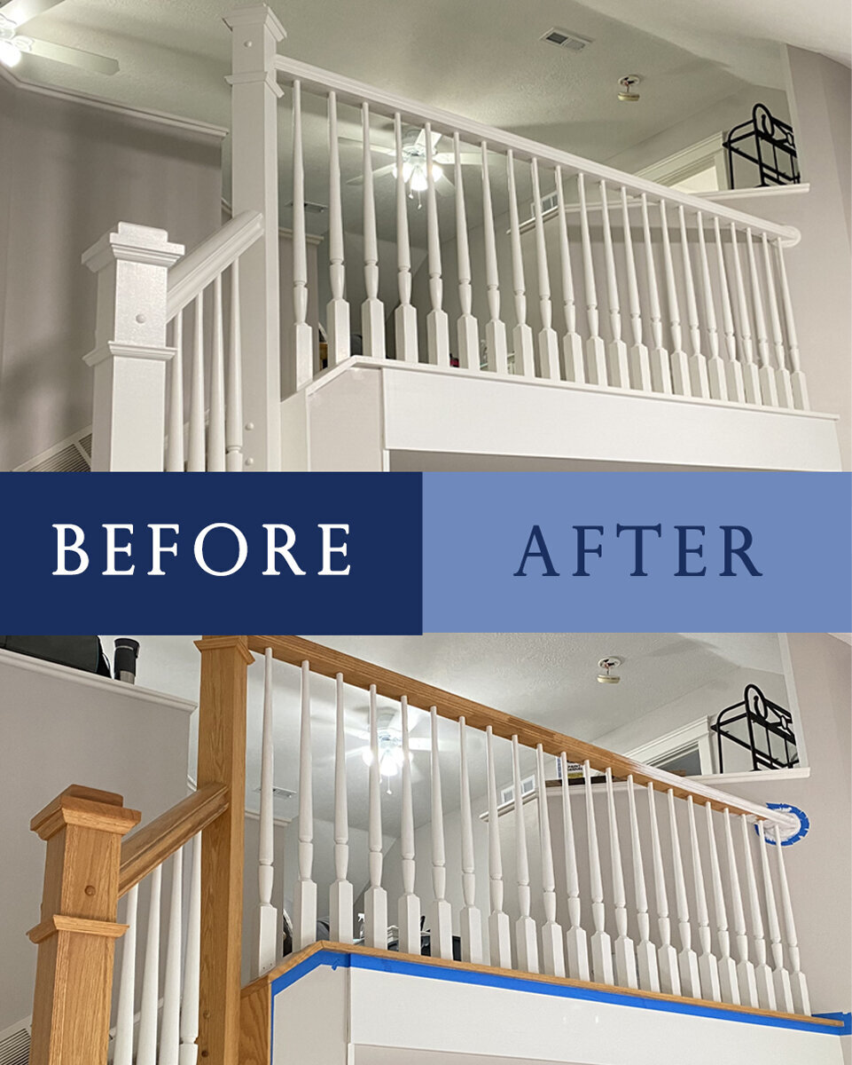 Transform your Stow property with our skilled painting team, dedicated to revitalizing your wood railing. Using meticulous brush painting techniques, we ensure a flawless finish. Our painters safeguard your surfaces with masking techniques, protecting surrounding areas during the process. We apply a top-quality primer for optimal adhesion and durability, followed by expert coats of high-quality paint. Trust us to elevate the appearance and longevity of your wood railing with our professional services. Schedule your wood railing painting project in Stow today and experience the difference!
