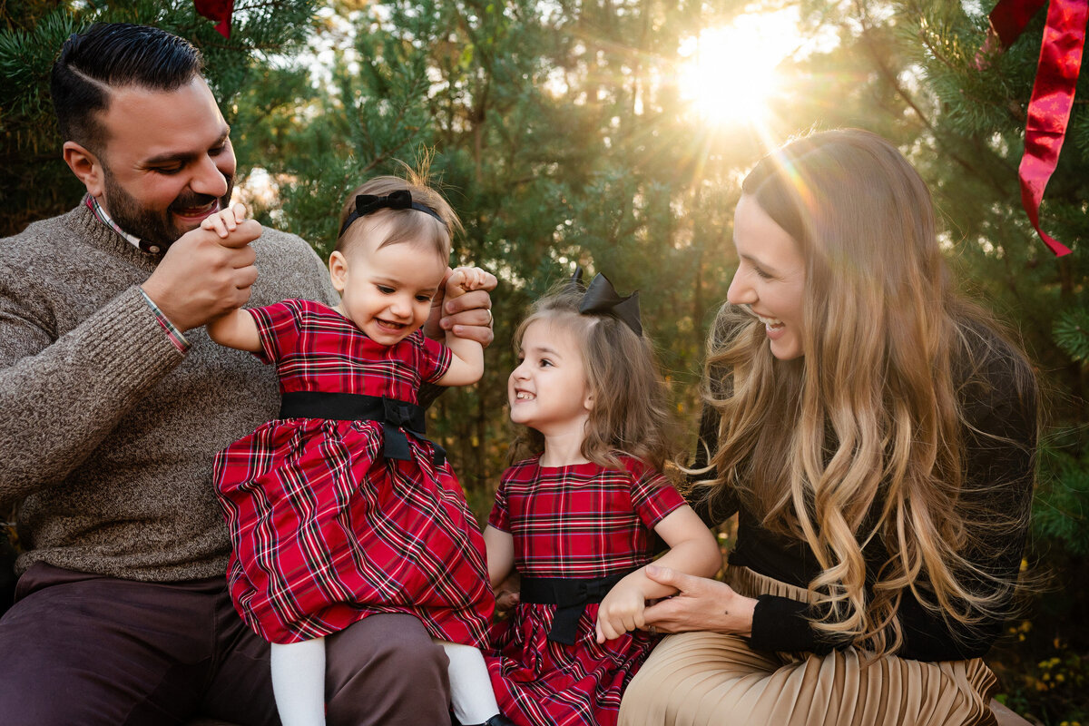 pittsburgh family photographer christmas photos