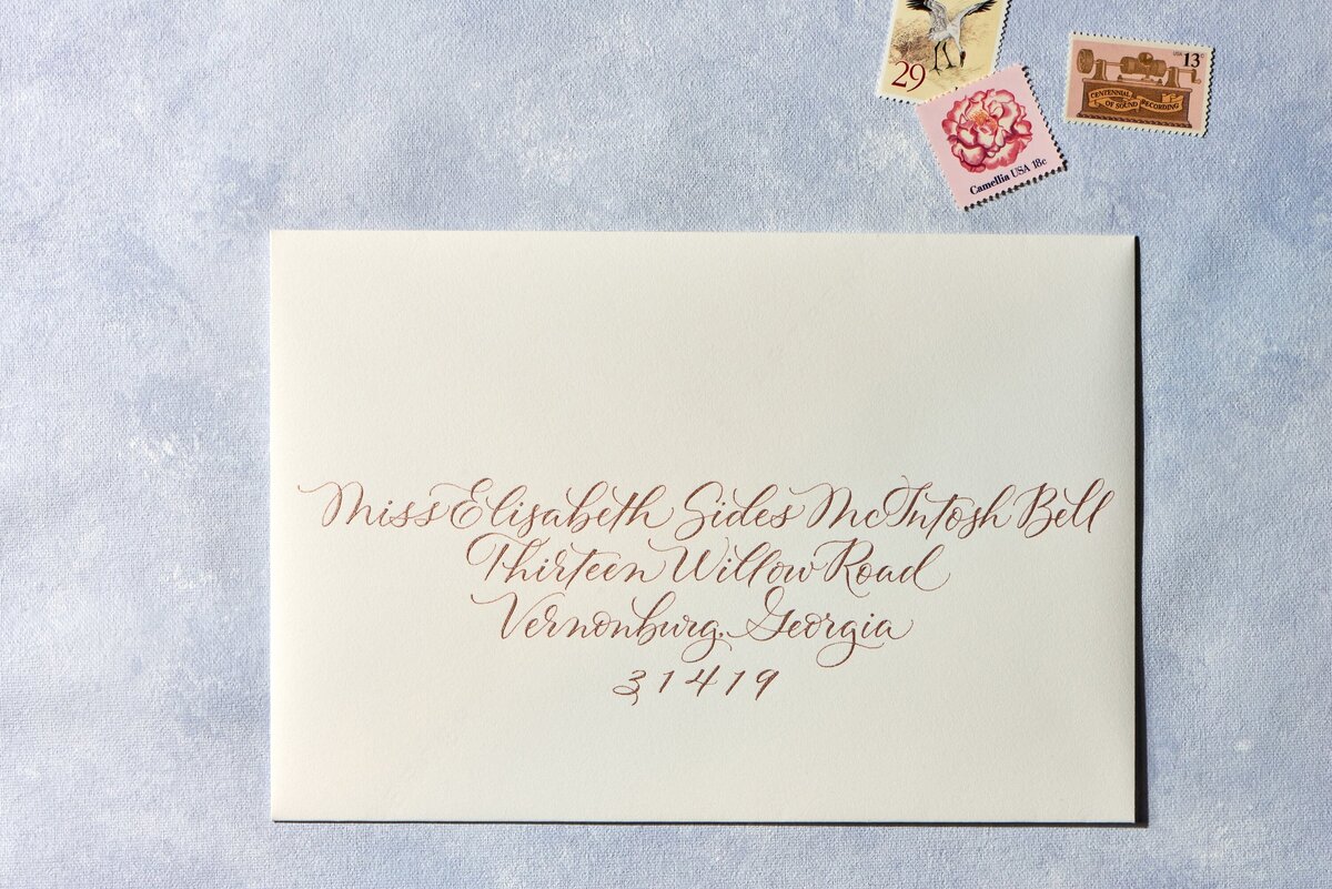 LowcountryPaperCo_SidesBellDeb_CalligraphyEnvelope