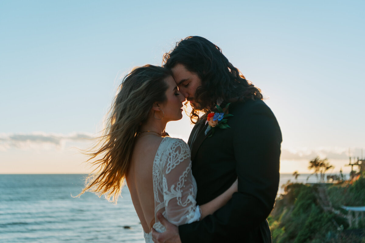 Sunset Elopement in Malibu