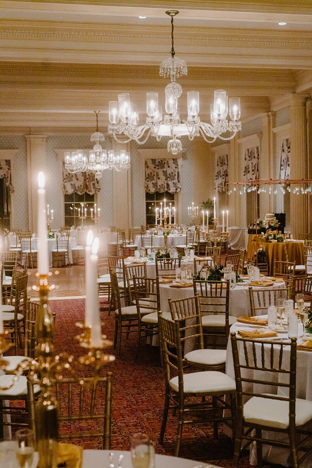 Wedding reception at Otesaga Resort