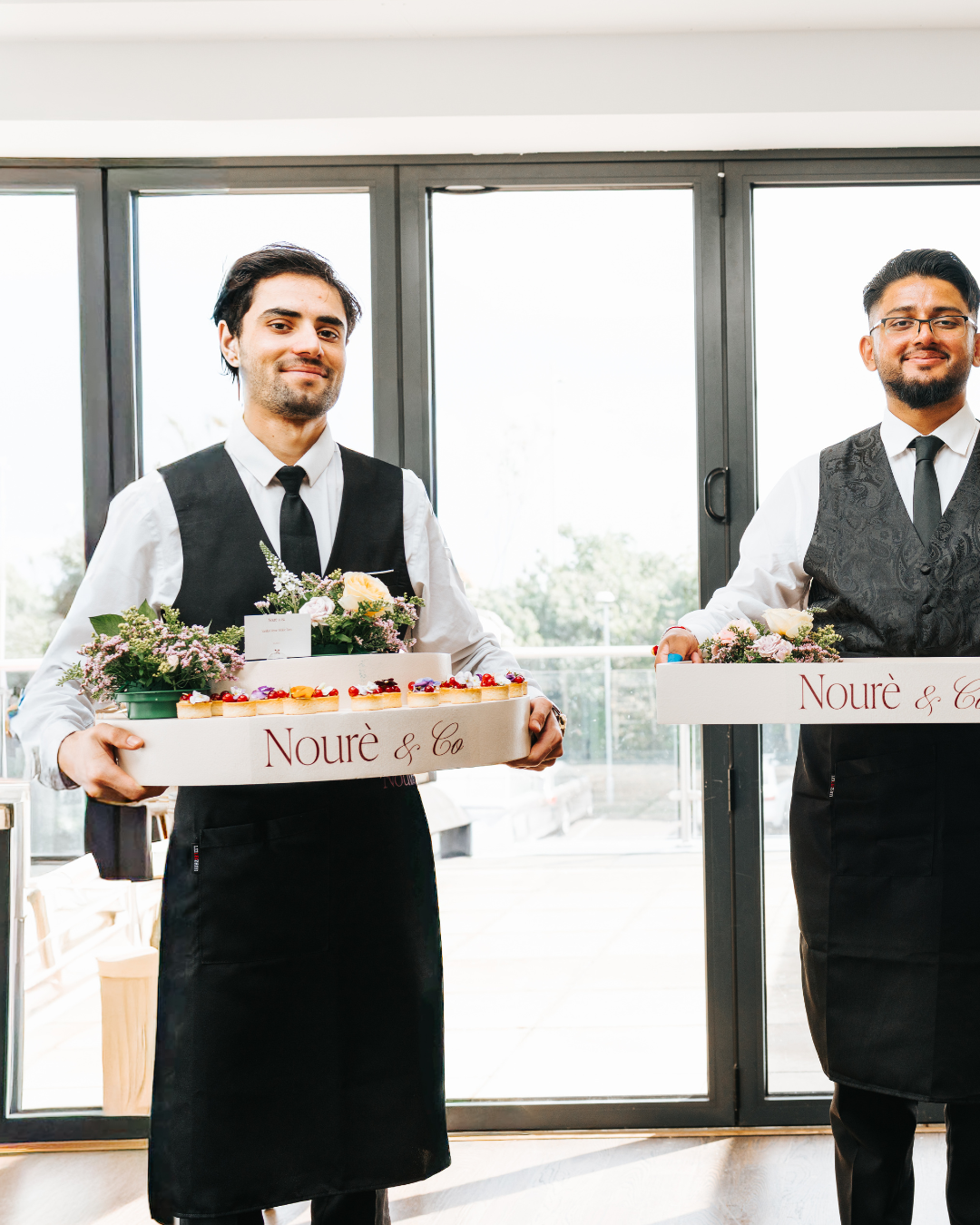 Event food styling and catering setup in London by Nouré & Co