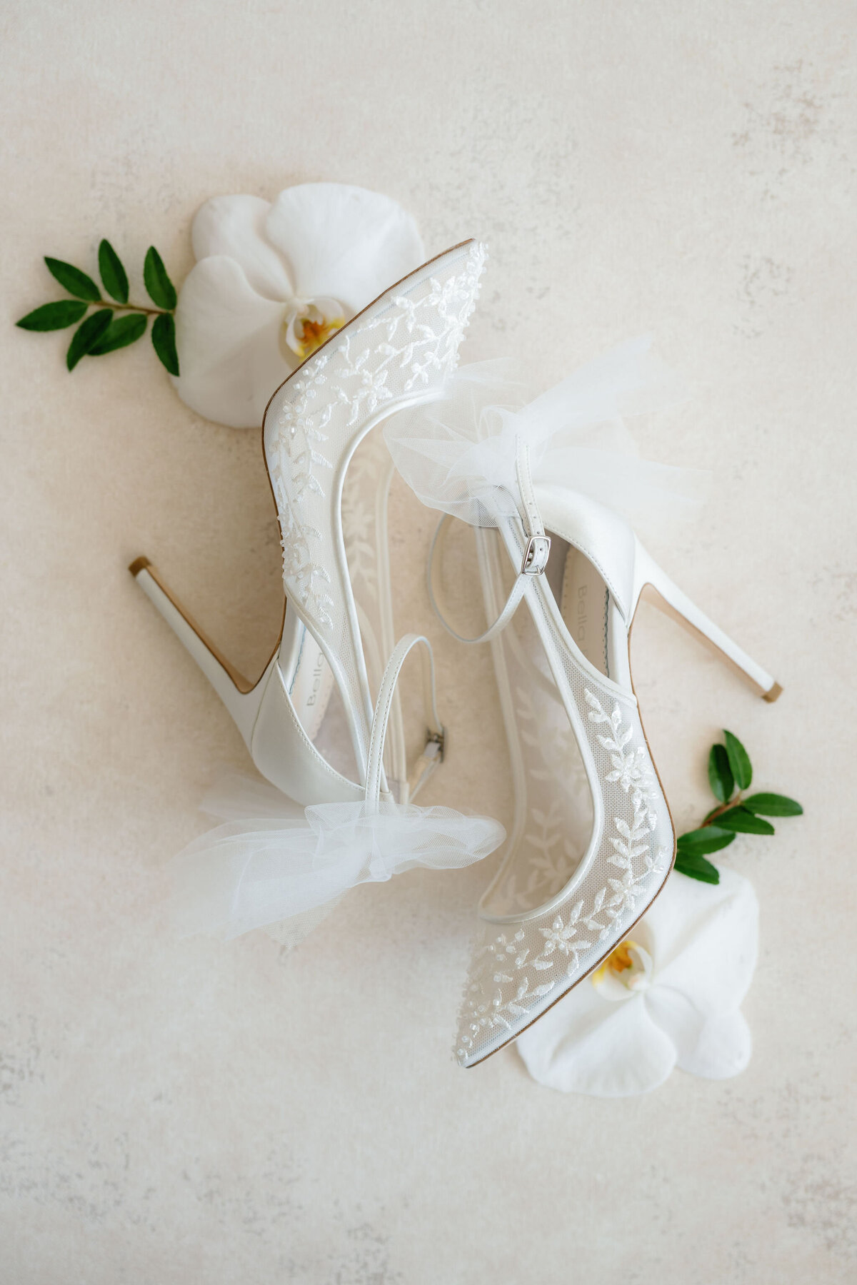 Bridal Wedding Shoes by Lisa Blanche Photography