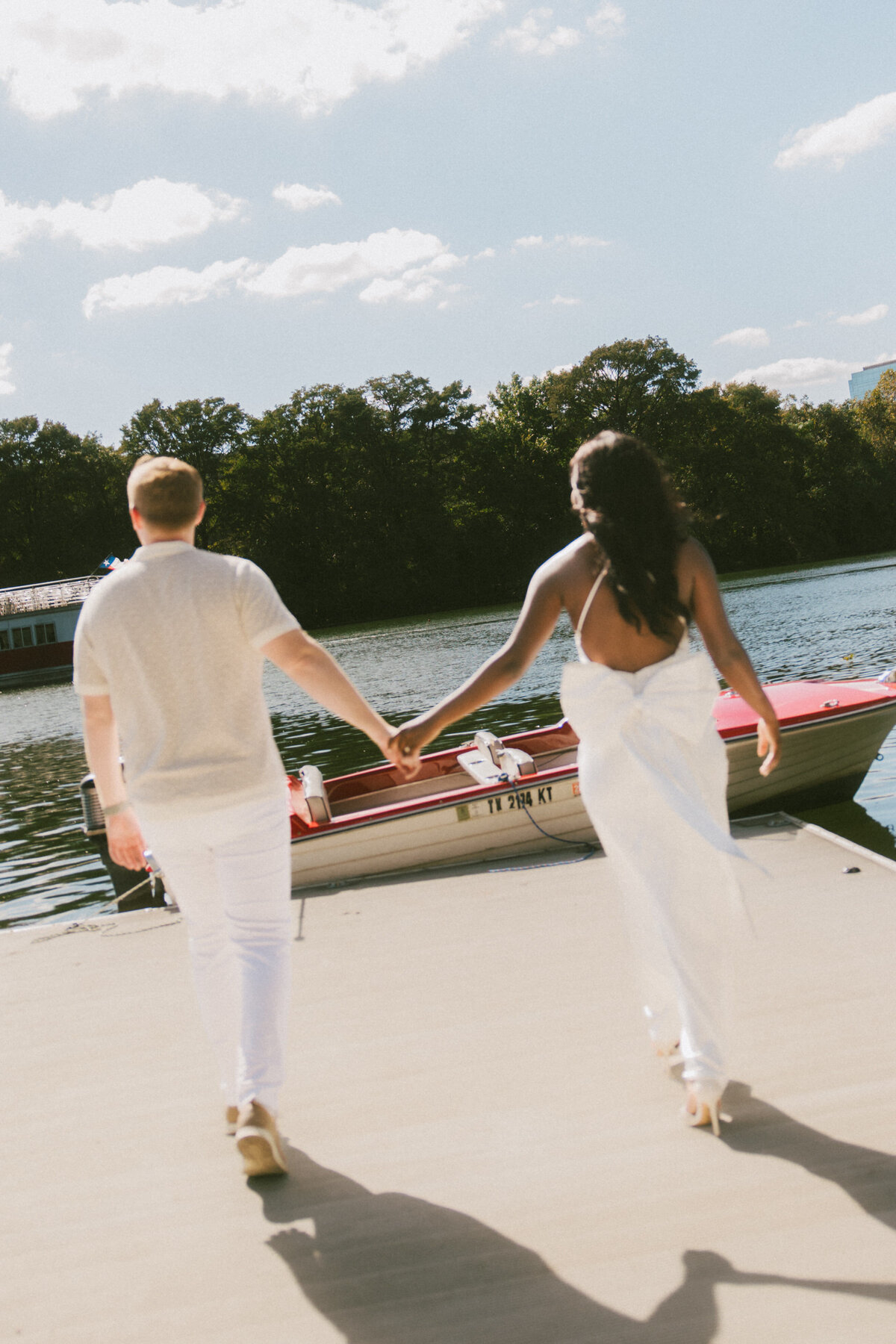 Austin Texas Retro Boat Photoshoot